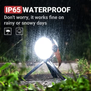 1000LM Rechargeable Emergency LED Camping Lantern Tent Lights for Camping Hanging IPX5 Waterproof Light Stepless Dimming light - Image 3