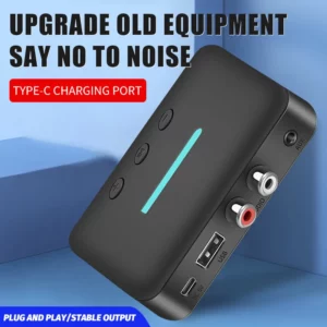 USB Bluetooth 5.3 Audio Receiver Adapter Wireless Stereo Music 3.5mm AUX R/L RCA Support U-Disk Playback For Desktop Speaker Amp - Image 5