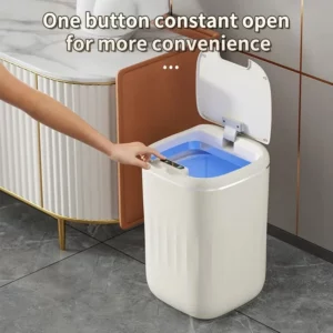 20-24L Smart Trash Bin With UV Light Automatic Sensor Trash Can Smart Garbage for Kitchen Bathroom Toilet Wastebasket with Lid - Image 4
