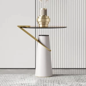 Nordic Light Coffee Table Luxury Metal Glass Simple Creative Apartment Coffee Table Living Room Fashion Home Furniture GN852TB - Image 5