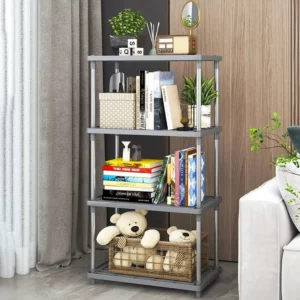 Multifunctional Rack Combination Kitchen Bathroom Storage Layer Rack Floor Plastic Storage and Organization Rack Toy Rack - Image 5