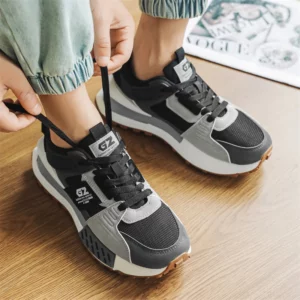 PARZIVAL Chunky Sneakers Men Board Shoes Fashion Male Casual Shoes Running Shoes Breathable Platform Shoes Zapatillas Hombre - Image 5