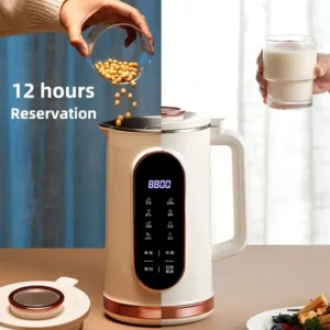 1500ml Soy Milk Machine Electric Juicer Blender Mixer Soybean Milk Maker Wall Breaking Machine 10-leaf Blade Breakfast Machine - Image 2