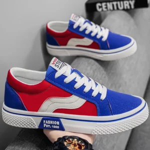 Men's Casual Sneakers Hot Selling Classic Breath Canvas Shoes Outdoor Fitness Training Shoes Anti Slip Wear-resistant Work Shoes - Image 2