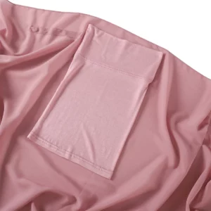 Hot Sale Premium Instant Chiffon Hijab With Bulit-in Magnets Solid Color Easy To Wear Shawl Wrap with Undercap for Muslim Women - Image 4