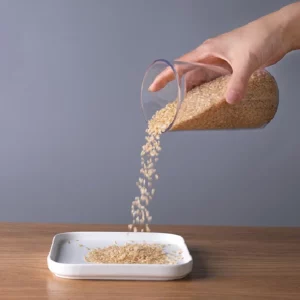 Sealed Jar Kitchen Storage Sealed Ring Bottle Food Grade Transparent Container Miscellaneous Grain Snack Storage Jar - Image 5