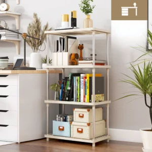Multifunctional Rack Combination Kitchen Bathroom Storage Layer Rack Floor Plastic Storage and Organization Rack Toy Rack - Image 2