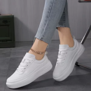 2024 New Lady Casual Shoes for women full White sneakers Woman soft Board Running Leisure Sports Footwear Walking Outdoor shoes - Image 2