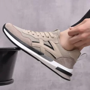 Men's Lightweight Casual Sports Shoes Soft-soled Dad Shoes Outdoor Running Shoes Fashionable Casual Shoes Breathable Sole Shoes - Image 4