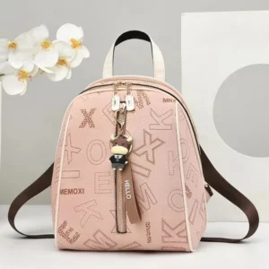 Women Backpack Fashion Anti-theft School Bag Designer Printing Leather Female Large Capacity Travel Shoulder Handbag women bags - Image 3