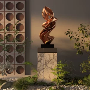 Home Decor Modern Abstract Sculpture Ornament Crafts Villa Stairs Hotel Lobby Corridor Aisle Floor Art Decoration - Image 2