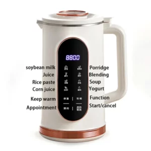 1500ml Soy Milk Machine Electric Juicer Blender Mixer Soybean Milk Maker Wall Breaking Machine 10-leaf Blade Breakfast Machine - Image 6