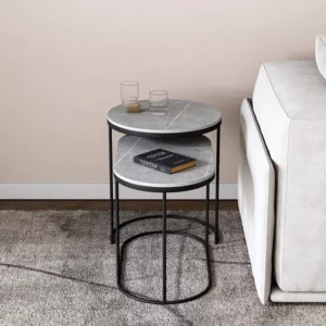 Aesthetic Nordic Luxury Coffee Tables Living Room Modern Nesting Floor Table Design Corner Stoliki Do Kawy Furniture For Home - Image 4