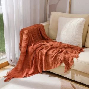 Textile City Nordic Throw Blanket Knitted Sofa Cover Office Nap Air Conditioner Blanket Bohemian Hotel Decor Bedspread Towel - Image 3