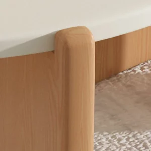 Kitchen Modern Coffee Table Wooden Round Living Room Coffee Tables Aesthetic - Image 3