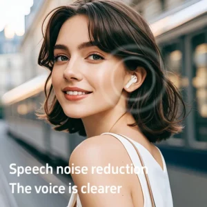 Retro True Wireless Headphones Ultra Long Life Noise Cancelling Bluetooth 5.3 In-ear Sports Headphones With Touch Control 2025 - Image 3