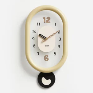 Acrylic Frame Free Punching Living Room Wall Clock Light Luxury Creative Wall Decoration When Hanging The Wall Clock - Image 3
