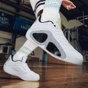 Men's Basketball Shoes Breathable Cushioning Non-Slip Wearable Runing Shoes Gym Training Athletic Basketball Sneakers for Women - Image 3