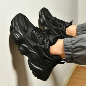 Men's Sneakers Casual Athletic Walking Sneakers Male Black High Quality Trend Platform Running Basketball Shoes For Men 2025 - Image 4