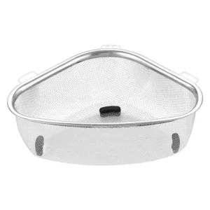 Kitchen Sink Drain Basket Stainless Steel Triangle Water Basin Strainer Food Debris Waste Drainier Storage Organizer for Home - Image 6