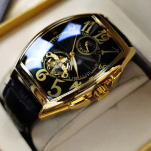 Luxury Mens Automatic Mechanical Watches Tourbillon Skeleton Wrist Clock Male Luminous Man Wrist watch for men relojes mecánicos - Image 1