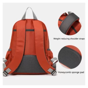 Fouvor Casual Sport Backpack Women 2025 Fashion Nylon Waterproof Travel Laptop Backpack Large Canvas Student School Bags 2587-23 - Image 5