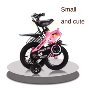 Cross Life New Stock Folding 14 Inch Children's Bicycle Baby Bicycle Carbon Steel Mountain Bicycle Male And Female Baby Bicycle - Image 4