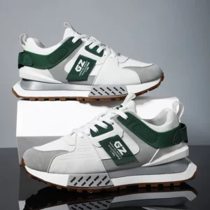 Spring/Autumn Thick soled Height Increasing Youth Sports Shoes 2024 Men's Fashion Breathable Lightweight Casual Running Shoes - Image 3