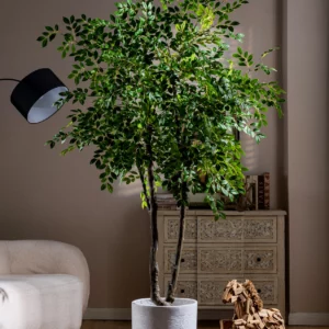 Simulation Elm Tree Money Banyan Tree Fake High-end Light Luxury Green Plant Large Plants Indoor Floor Decoration - Image 2