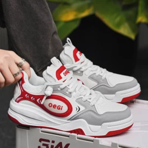 Street Blue Men's Skate Shoes Trendy Casual Outdoor Platform Hip Hop Sneakers Men Fashion Comfort Designer Skateboard Shoes Men - Image 3