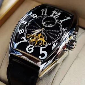 Luxury Mens Automatic Mechanical Watches Tourbillon Skeleton Wrist Clock Male Luminous Man Wrist watch for men relojes mecánicos - Image 2