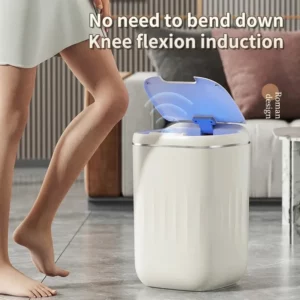 20-24L Smart Trash Bin With UV Light Automatic Sensor Trash Can Smart Garbage for Kitchen Bathroom Toilet Wastebasket with Lid - Image 3