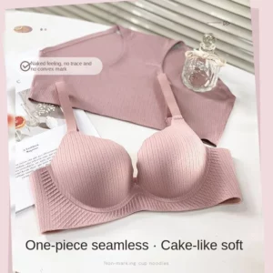 Super thick 8CM no steel ring bra thickened and gathered small chest flat chest special extra thick bra sexy underwear - Image 6