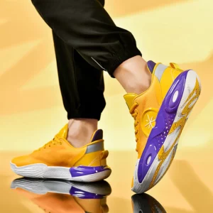 All City 12 Basketball Shoes Men Brand Designer Sports Training Shoes Outdoor Sneakers Men Mesh Wear Resistant Non-slip Lace-up - Image 3