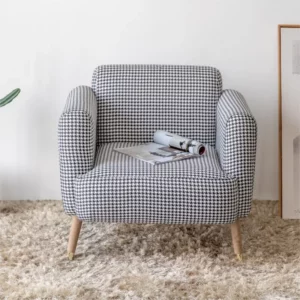 MOMO Lazy Sofa Tatami Nursing Chair Modern Light Luxury Single Simple Living Room Dormitory Bedroom Office Small Sofa - Image 4
