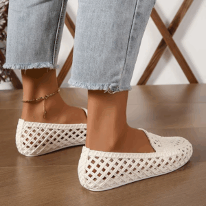 New Summer Style Mesh Breathable Outer Wear Fashionable Comfortable Wear-resistant Versatile Women's Flat Toe Sandals - Image 5