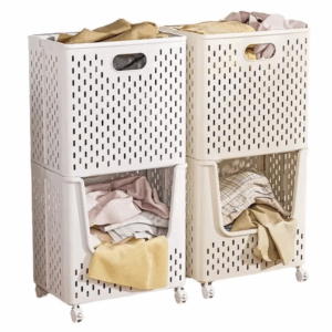 Home Foldable Dirty Clothes Basket Multi Functional Storage Basket Laundry Basket Bathroom Removable Dirty Clothes Basket - Image 3