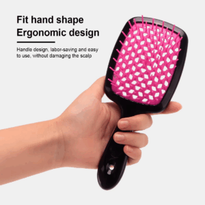 Air Cushion Comb Tangled Hair Comb Hair Brush Massage Anti-static Hollow Out Wet Curly Hair Brushes Barber Styling Tool - Image 4