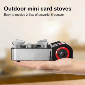 2900W Burner Portable Camping Stove With High Power Butane Camp Stove With Ignition Portable Windproof Outdoor BBQ Gas Stove - Image 3