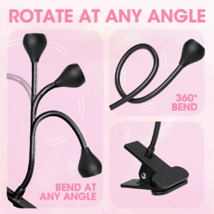 Nail Dryer Light UV Nail lamp 395nm Wavelength Clip-on Desk Mini USB For Gel Nails ongle Manicure Salon Tools - Image 5