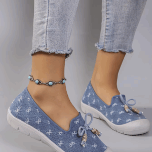 Spring New Women's Casual Sports Shoes Comfortable, Breathable, Lightweight, Wear resistant Lazy Shoes, Soft soled Flat Shoes - Image 7