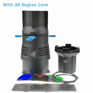 Focalize Conical Snoot Bowens Mount Photography Photo Condenser with Built-in Geometric Sheet Shapes Gobo Filter Gels - Image 6