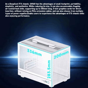 DEEPCOOL CH160 MINI-ITX Handheld PC Case - Image 3