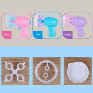 Bubble gun Creative Bubble In Bubble Toys Soap bubbles Machine Blower Maker Summer Outdoor party Games toys for kids boys girls - Image 4