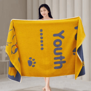 New pure cotton bath towel for home use thickened water-absorbent lint-free pure cotton soft children's bath adult bath towel - Image 7