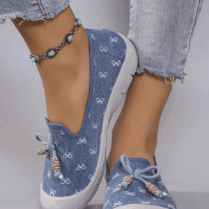 Spring New Women's Casual Sports Shoes Comfortable, Breathable, Lightweight, Wear resistant Lazy Shoes, Soft soled Flat Shoes - Image 5