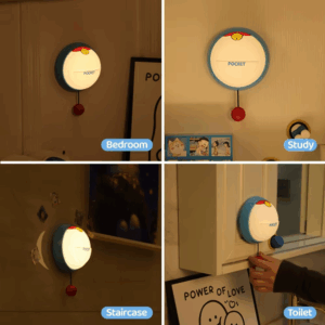 New Bell Clap Night Light Timing 3 Levels Brightness Sleeping Nursery Wall Lighting Beside Lamp For Kids Room Decor - Image 3