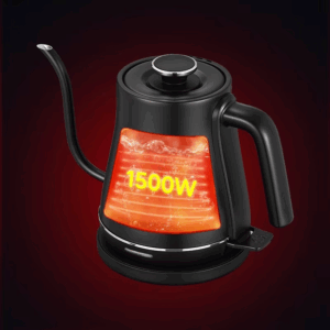 Electric kettle gooseneck food grade stainless steel automatic power-off protection - Image 3