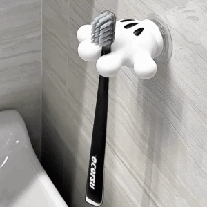 Toothbrush holder Mickey Palm cute bathroom towel suction cup multi-function hook traceless hook data cable winder - Image 3