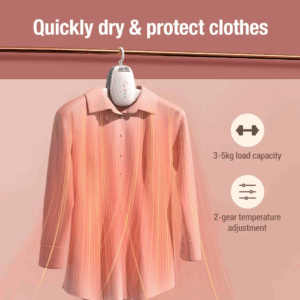 Electric Clothes Drying Rack Hang Clothes Dryer UV Sterilization Portable Travel Home Business Mini Folding Clothes Heater - Image 6